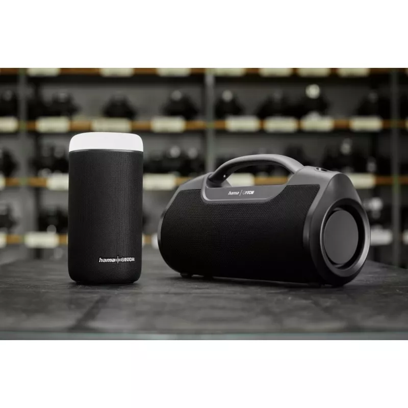 Hama Mate Pro Stereo portable speaker Black 60 W