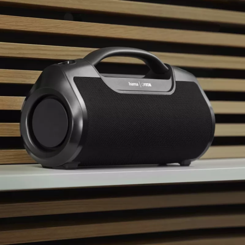 Hama Mate Pro Stereo portable speaker Black 60 W