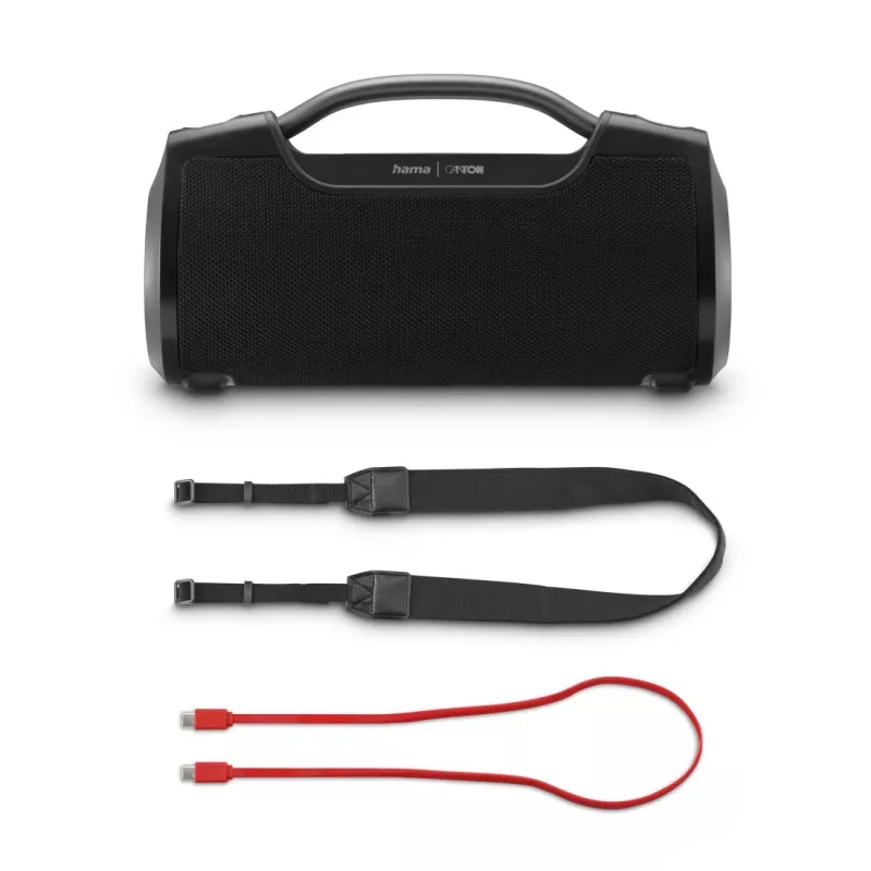 Hama Mate Pro Stereo portable speaker Black 60 W