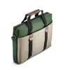 Hama Silvan 35.8 cm (14.1 inch) Toploader bag Beige, Green