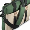 Hama Silvan 35.8 cm (14.1 inch) Toploader bag Beige, Green