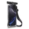 Sleeve case Hama 00019858 for mobile phones up to 17 cm Black Transparent