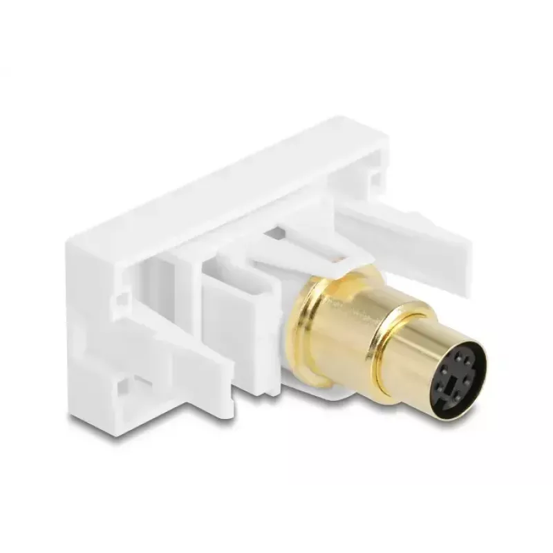 DeLOCK 90873 cable gender changer Mini-DIN 6 pin White