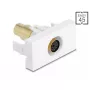 DeLOCK 90873 cable gender changer Mini-DIN 6 pin White