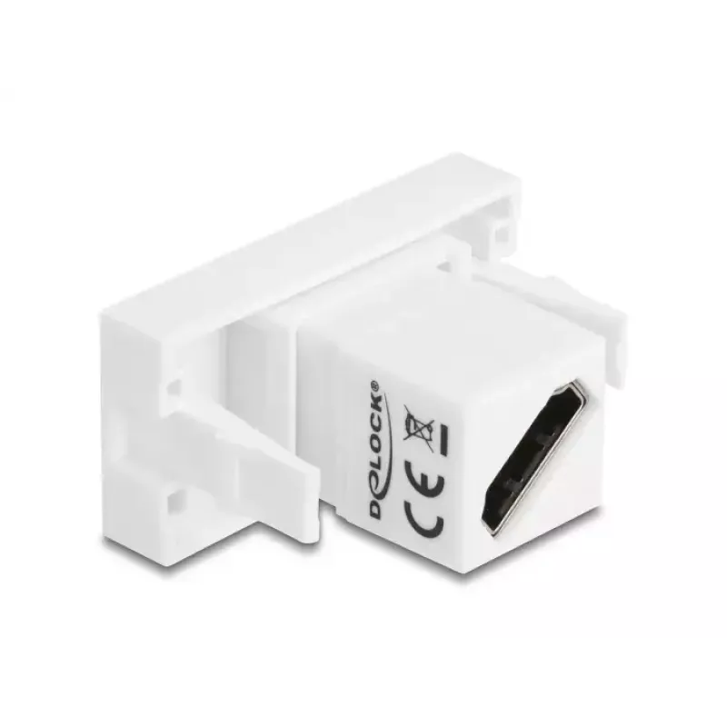 HDMI Gender Changer DeLOCK 90874 White Connector 1 HDMI Connector 2 HDMI