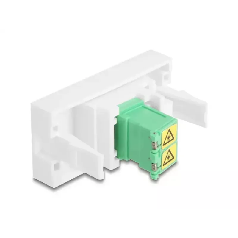 Cable Gender Changer DeLOCK 90875 LC Duplex Green White