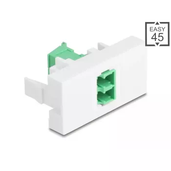 Cable Gender Changer DeLOCK 90875 LC Duplex Green White