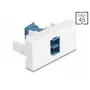 DeLOCK 90876 cable gender changer LC Duplex Blue White