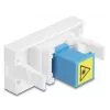 DeLOCK 90878 cable gender changer SC Simplex Blue White