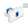 DeLOCK 90878 cable gender changer SC Simplex Blue White