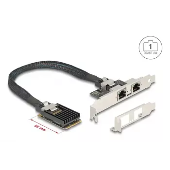 DeLOCK 95280 Internal RJ-45 Adapter Mini PCI Express 4 Gbit/s