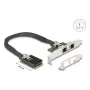 DeLOCK 95280 Internal RJ-45 Adapter Mini PCI Express 4 Gbit/s