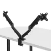 Lindy 40708 monitor mount / stand 68.6 cm (27 inch) Desk Black