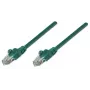 Intellinet Network Patch Cable, Cat5e, 20m, Green, CCA, U/UTP, PVC, RJ45, Gold Plated Contacts, Snagless, Booted, Lifetime Warranty