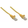 Intellinet Network Patch Cable, Cat5e, 15m, Yellow, CCA, U/UTP, PVC, RJ45, Gold Plated Contacts, Snagless, Booted, Lifetime Warranty