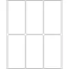 Multi-purpose labels HERMA 34x67 mm white paper matt hand inscription 192 pcs