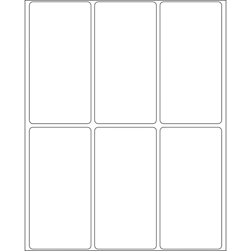 Multi-purpose labels HERMA 34x67 mm white paper matt hand inscription 192 pcs