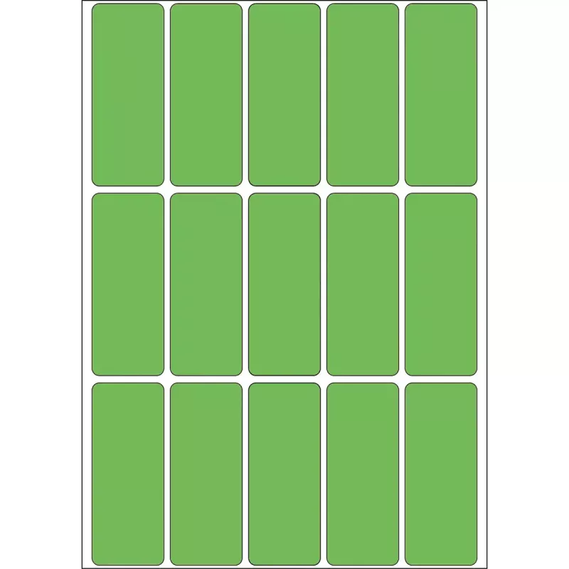 Multi-purpose labels HERMA 20x50 mm green paper matt hand inscription 480 pcs