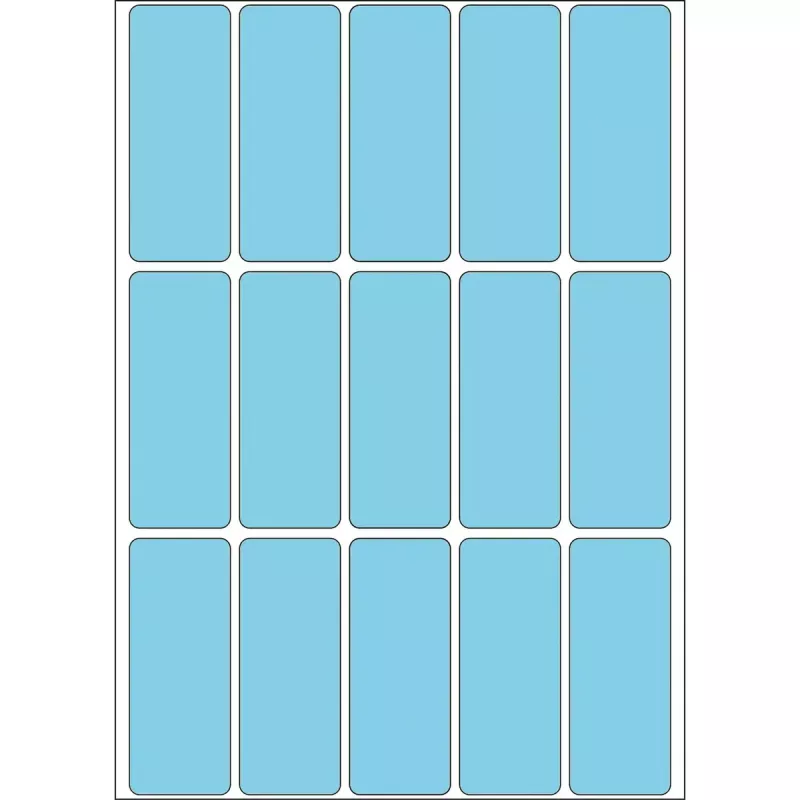 Multi-purpose labels HERMA 2413 20x50 mm blue paper matt hand inscription