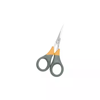 Office scissors WEDO 985 4 Straight cut Grey Yellow