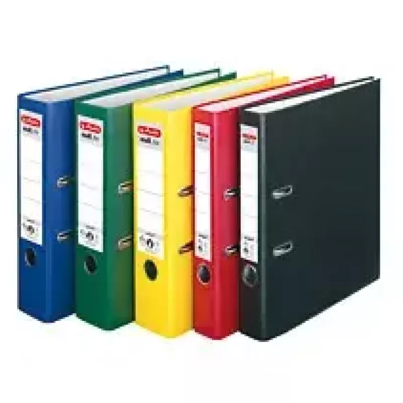 Ring binder Herlitz 5480801 A4 Black