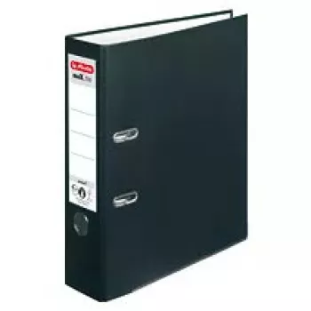 Ring binder Herlitz 5480801 A4 Black