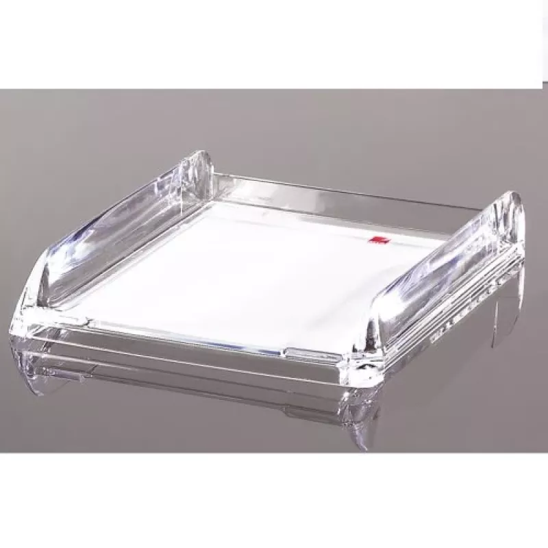 Rexel Nimbus Letter Tray Clear, Acrylic, Transparent, Letter, 270 x 320 x 60 mm, 270 mm, 320 mm