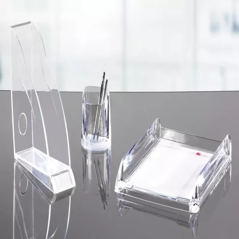 Rexel Nimbus Letter Tray Clear, Acrylic, Transparent, Letter, 270 x 320 x 60 mm, 270 mm, 320 mm