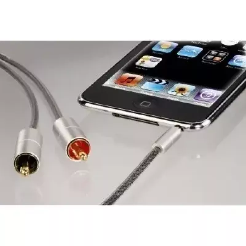 Hama 00080865 audio cable 2 m 3.5mm 2 x RCA Silver