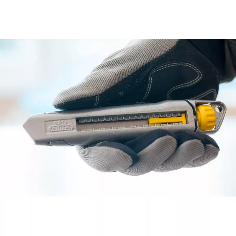 Utility Knife Stanley 1-10-018 Grey Yellow Snap-off Blade