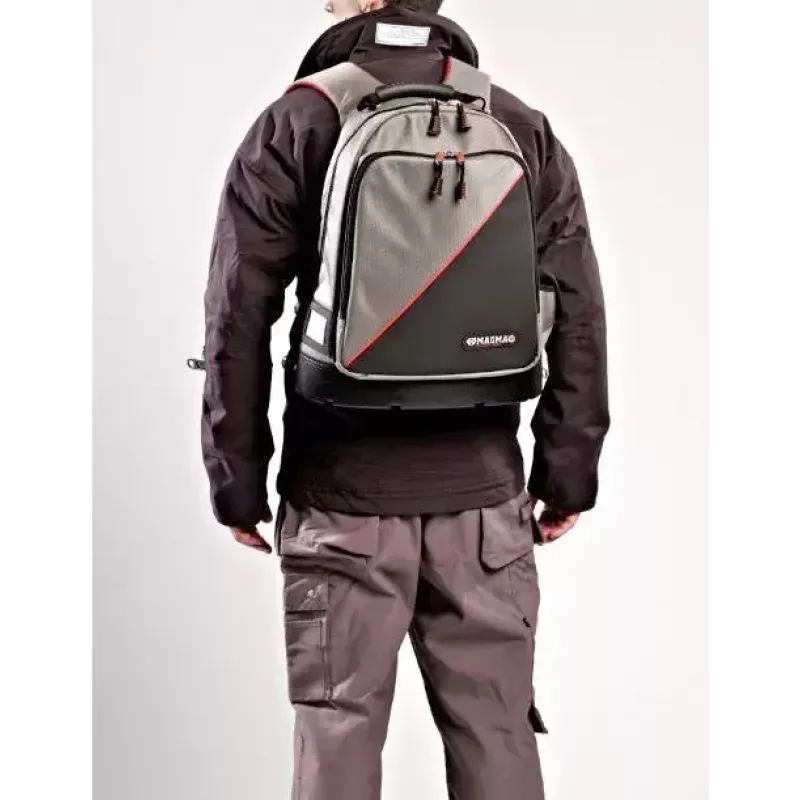 Backpack C.K Tools MA2635 Black Grey Red