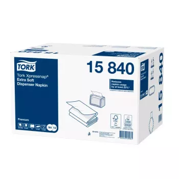 Paper Napkins Tork 15840 White 500 pcs