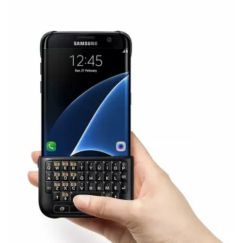 Protective case for Samsung Galaxy S6 edge+ — Black, for 79.9 mm width and 12.6 mm thickness