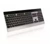 Keyboard Rapoo E9270P RF Wireless QWERTZ German Black Silver