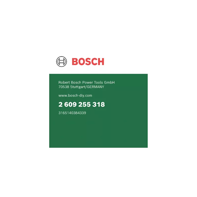 Depth stop set Bosch 2609255318, 3 pieces — accessory for drilling and chiselling tools