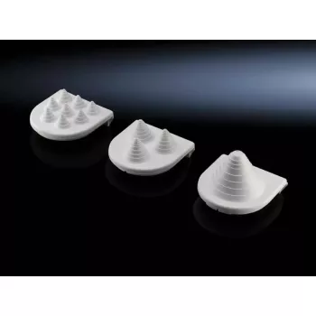 Cable gland insert Rittal SZ 4318.000, polypropylene, white, for 1 cable up to 47 mm