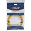 Intellinet Fiber Optic Patch Cable, OS2, LC/ST, 5m, Yellow, Duplex, Single-Mode, 9/125 µm, LSZH, Fibre, Lifetime Warranty