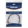 Intellinet Fiber Optic Patch Cable, OM4, LC/LC, 5m, Violet, Duplex, Multimode, 50/125 µm, LSZH, Fibre, Lifetime Warranty