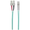 Intellinet Fiber Optic Patch Cable, OM4, LC/SC, 20m, Violet, Duplex, Multimode, 50/125 µm, LSZH, Fibre, Lifetime Warranty