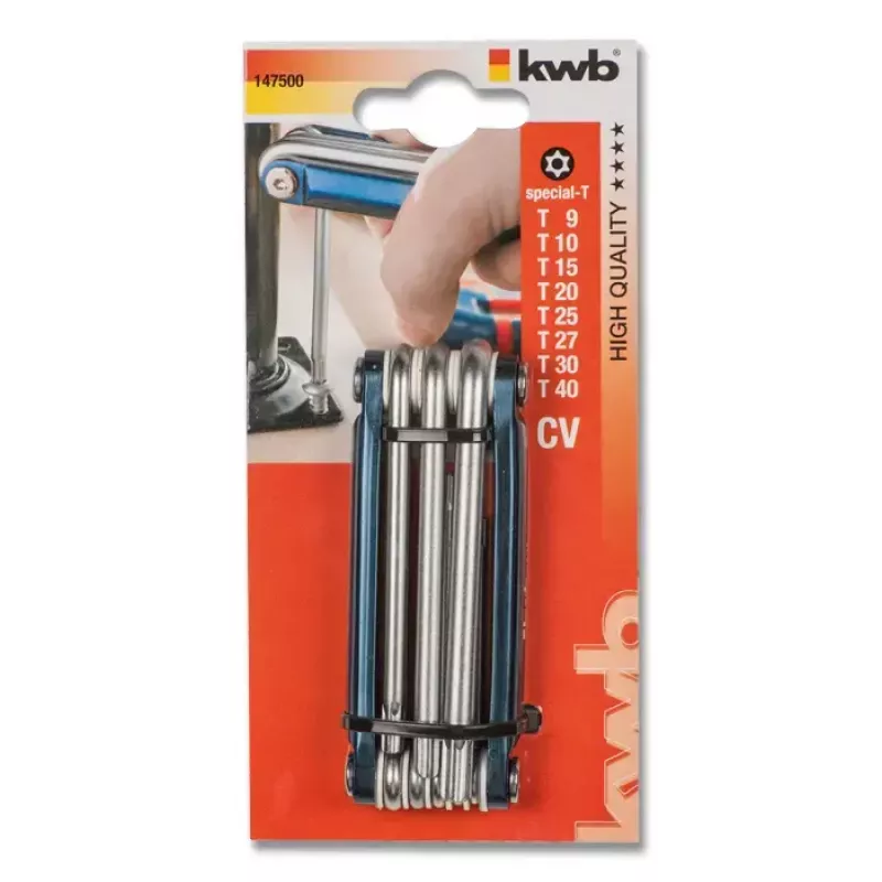Manual screwdriver KWB 147500 multi-bit screwdriver