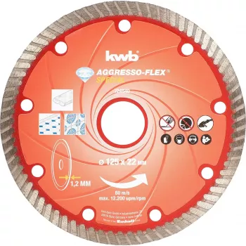 Cutting disc KWB 724540 for Concrete Granite Marble Tile