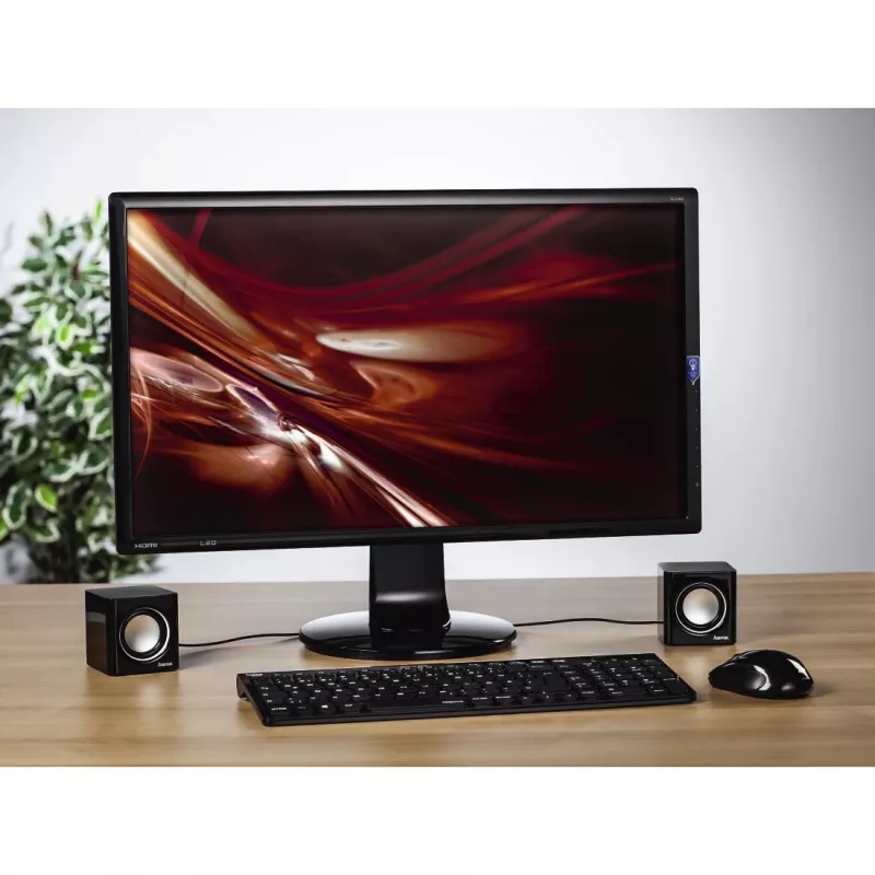 Hama Sonic Mobil 185 Black, Silver Wired 3 W