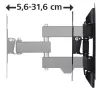 Hama 00118101 TV mount/stand 121.9 cm (48 inch) Black