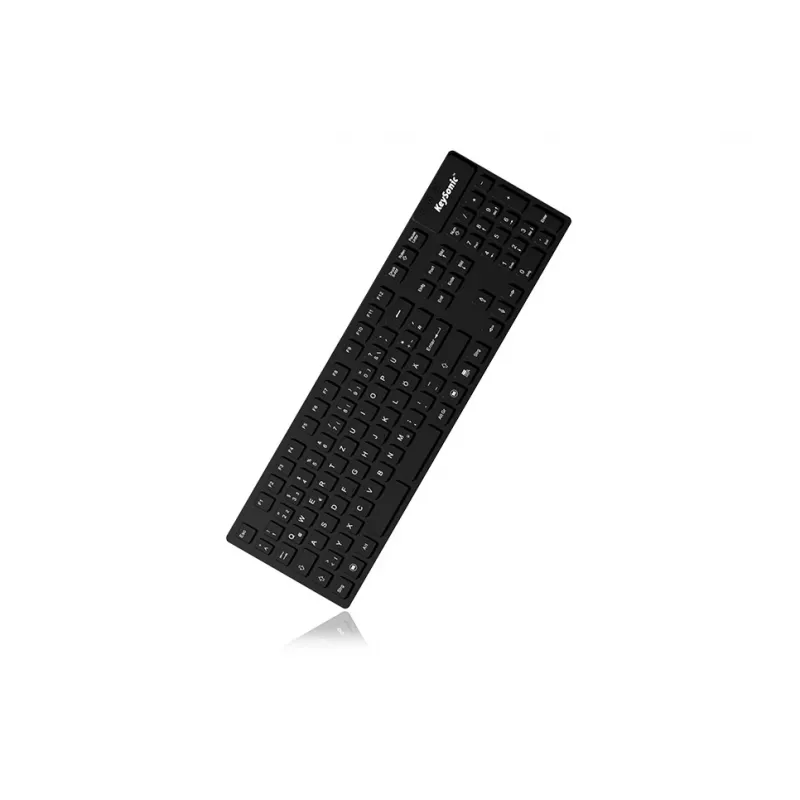 KeySonic KSK-8030 IN (FR) keyboard Industrial USB AZERTY French Black