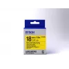 Epson Label Cartridge Magnetic LK-5YB2 Black/Yellow 18mm (1.5m)