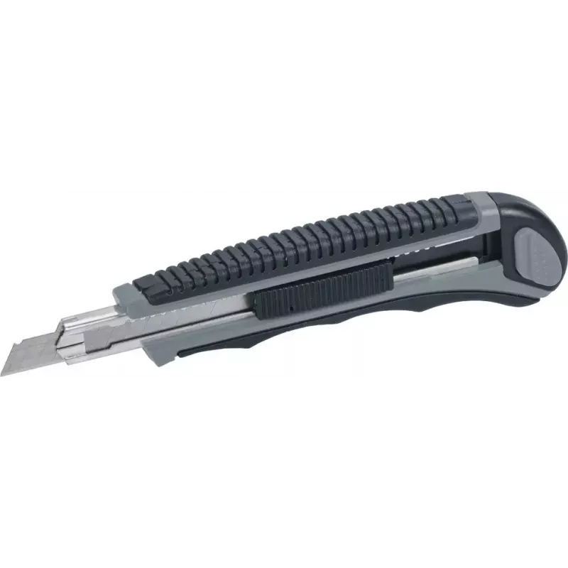 Utility Knife KWB 014018 Black Grey Snap-off Blade