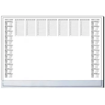 Desk Pad Paper Sigel HO366 Black Grey White