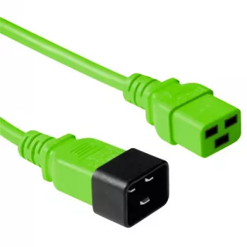 Power cord C19 - C20 ACT Powercord 0.6 m