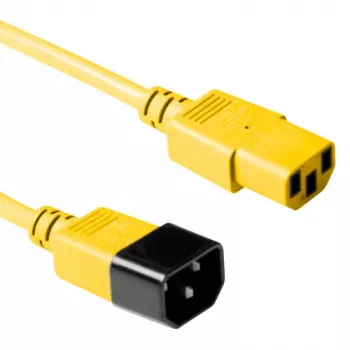 C13 - C14 Coupler 1.20m Yellow ACT AK5117