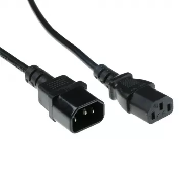 Power cord C13 C14 black 7 m ACT Powercord AK5121